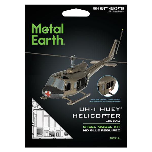 Metal Earth - Hélicoptère UH-1 Huey - La Ribouldingue