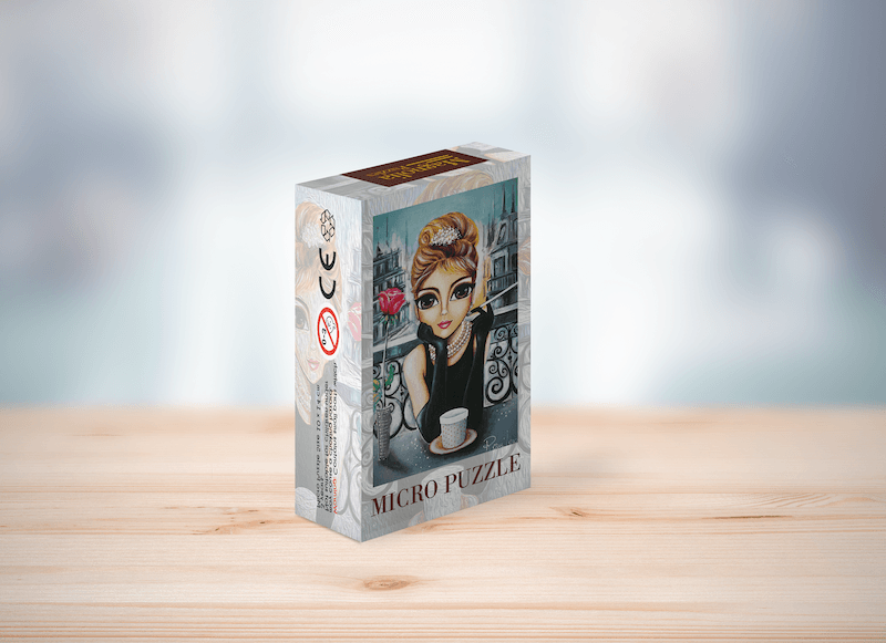 Micro puzzle - Audrey - 99 mcx - La Ribouldingue