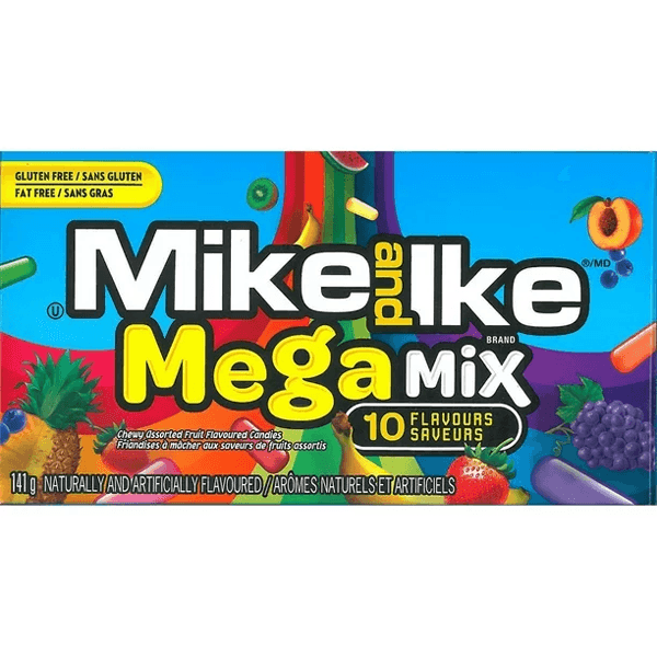 Mike and Ike - Mega Mix - 120g - La Ribouldingue