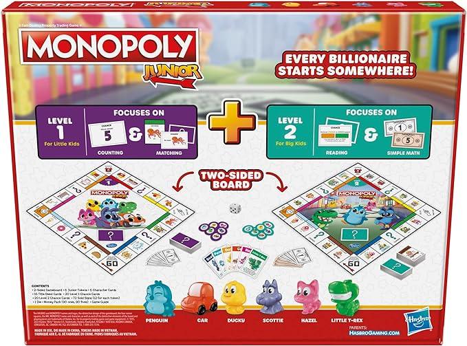 Monopoly Junior (Bil) - La Ribouldingue