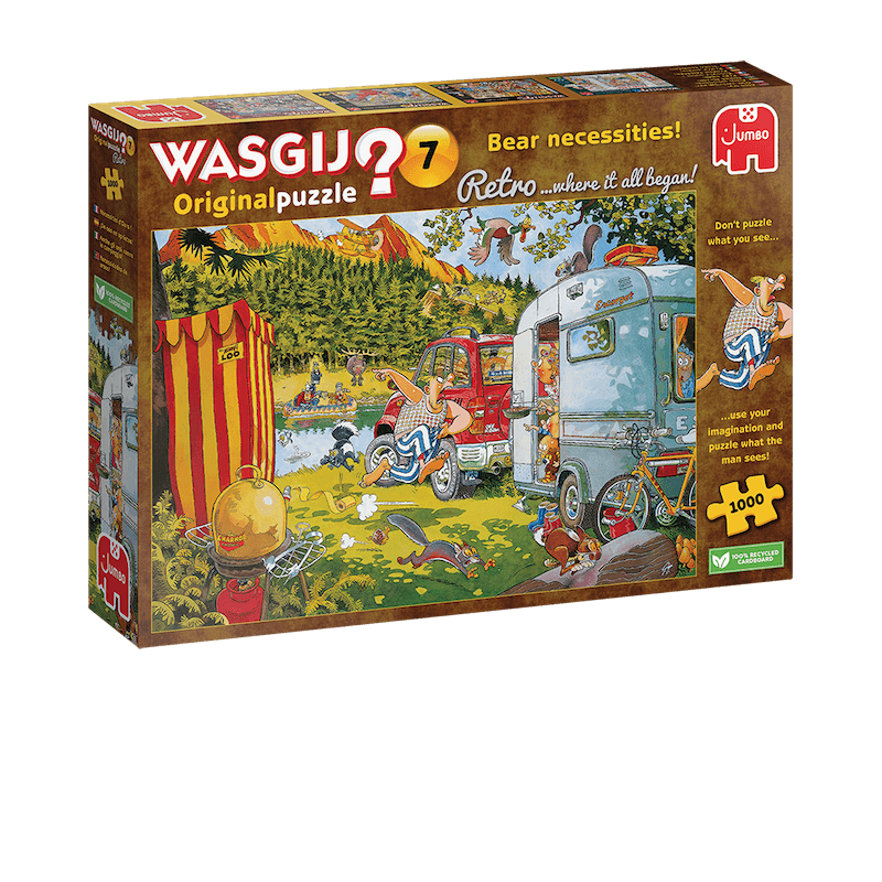 Nécessité d'Ours! - Wasgij Original Rétro #7 - 1000 mcx - La Ribouldingue