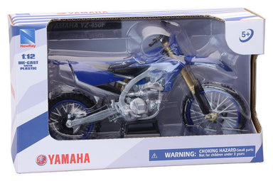 NewRay - Motocross Yamaha 1:12 Bleu - La Ribouldingue