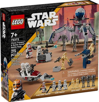 Pack de combat des Clone Troopers et Droïdes de combat - Star Wars - La Ribouldingue