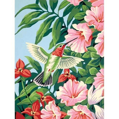 Paint Works - Colibri et fuchsias - La Ribouldingue