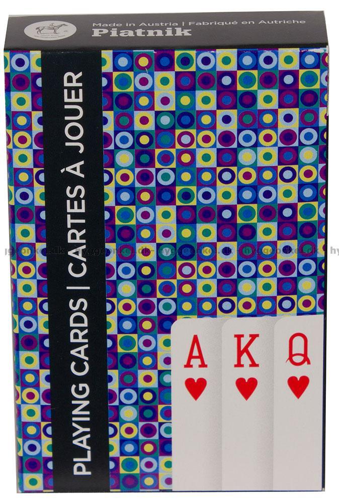 Paquet de Cartes à Jouer Simple - Points Colorés - La Ribouldingue