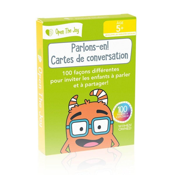 Parlons-en! Cartes de conversation (Fr)