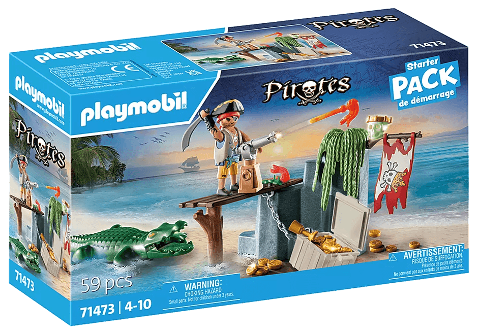 Pirate avec alligator - Pirates - La Ribouldingue