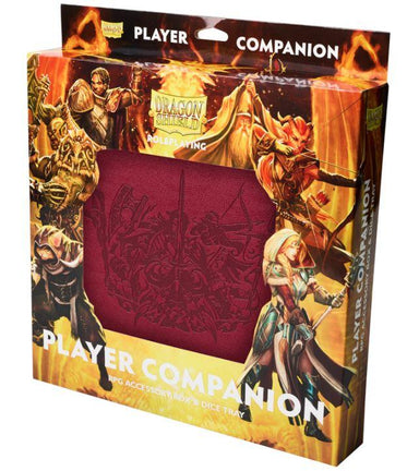 Player Companion: Box & Dice Tray - Blood Red - La Ribouldingue