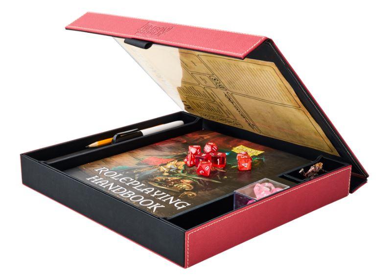 Player Companion: Box & Dice Tray - Blood Red - La Ribouldingue