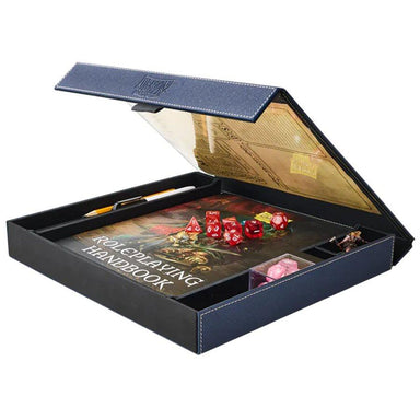 Player Companion: Box and Dice Tray - Midnight Blue - La Ribouldingue