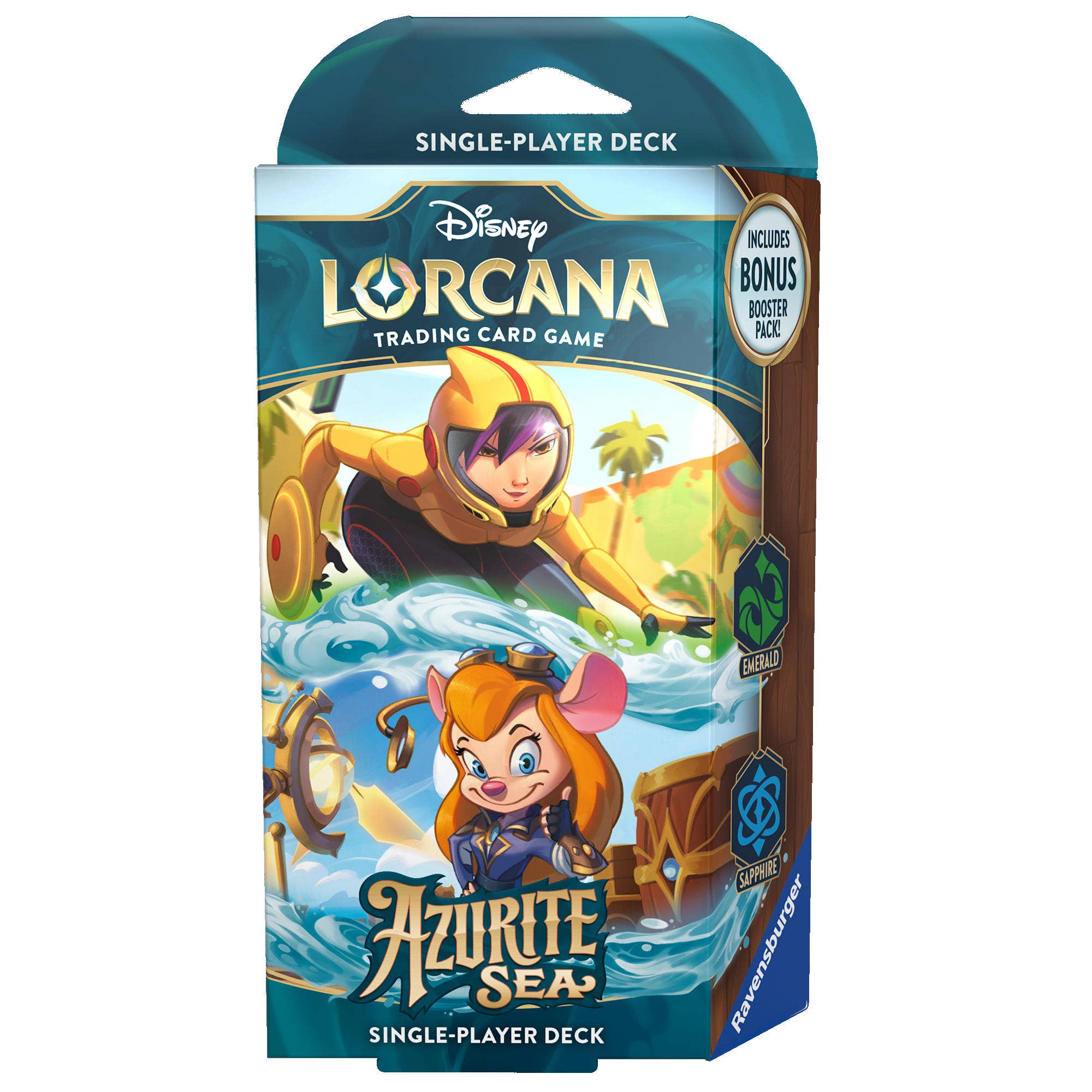 Disney Lorcana: Azurite Sea - Starter Deck - Emerald and Sapphire (En)