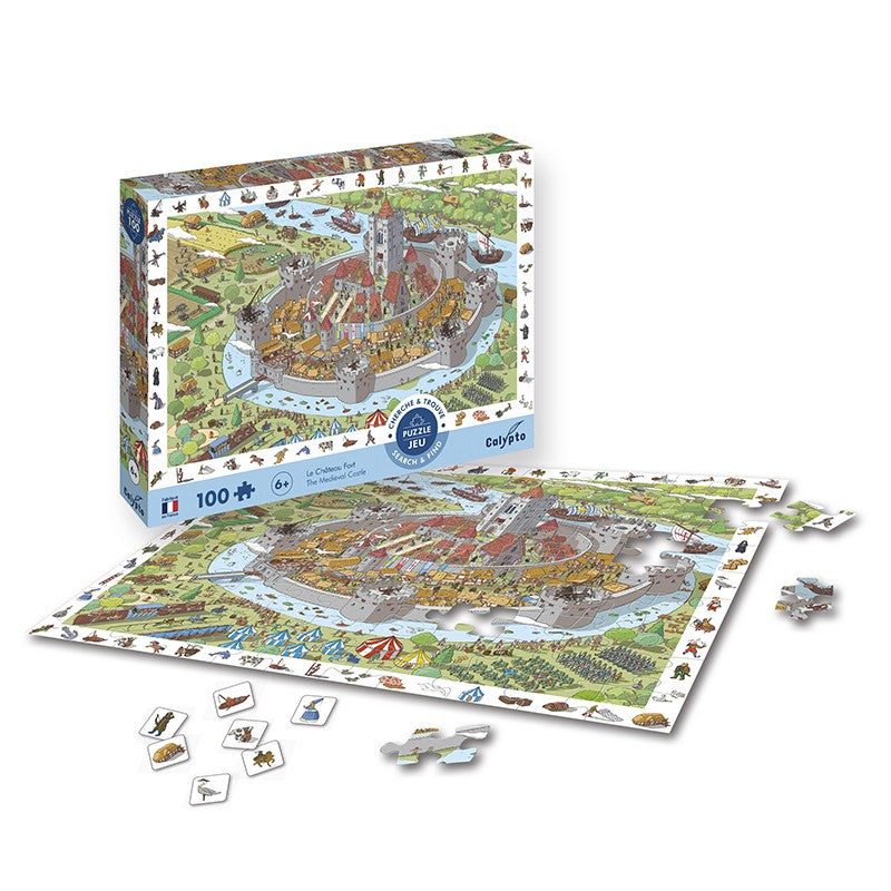 Search and Find - The Medieval Castle - 100 pcs XXL