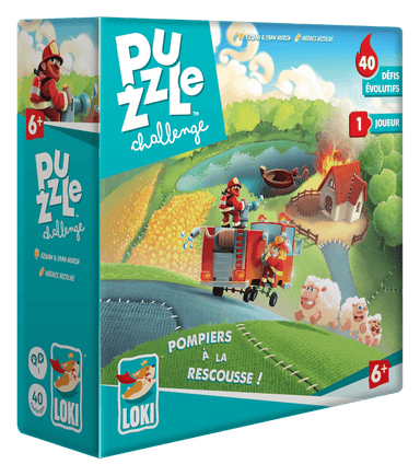 Puzzle Challenge - Pompiers à la rescousse (Fr) - La Ribouldingue