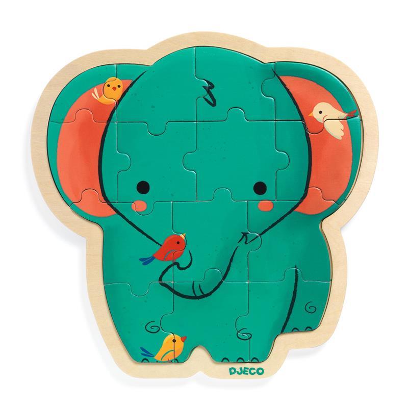 Puzzlo Elephant - 16 mcx - La Ribouldingue