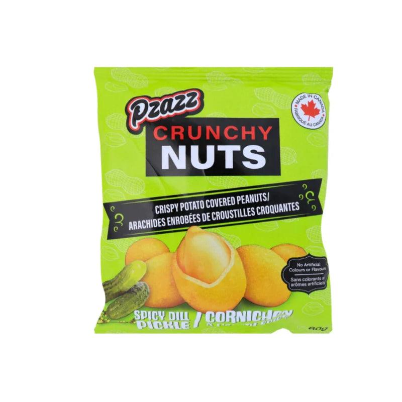 Pzazz Crunchy Nuts - Cornichon à l'aneth épicé - 80g - La Ribouldingue