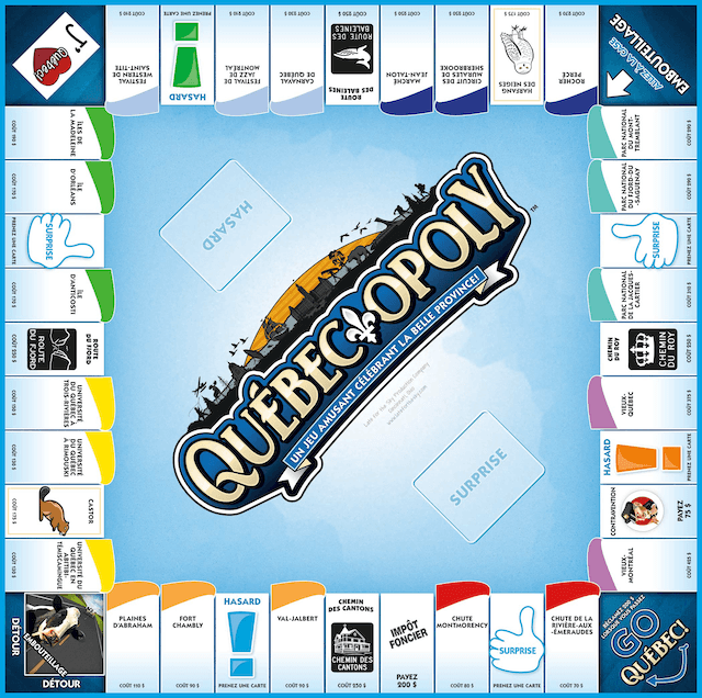 Québec-Opoly (Fr) - La Ribouldingue