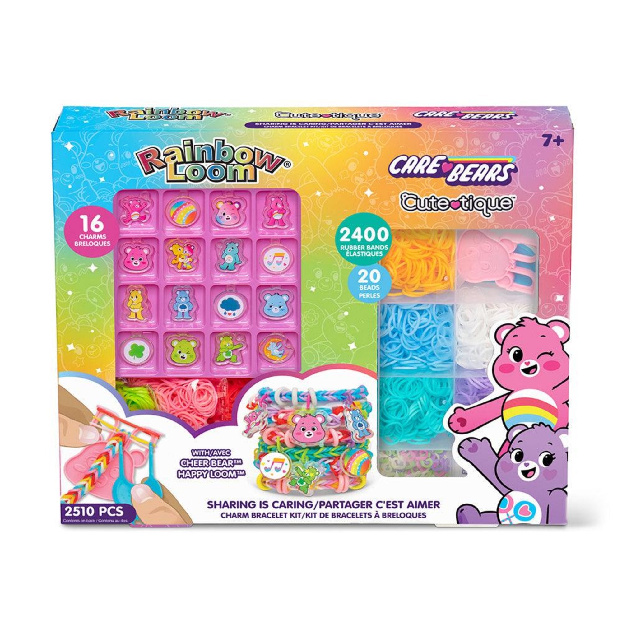 Rainbow Loom - Calinours Cute-tique - Partager c'est aimer