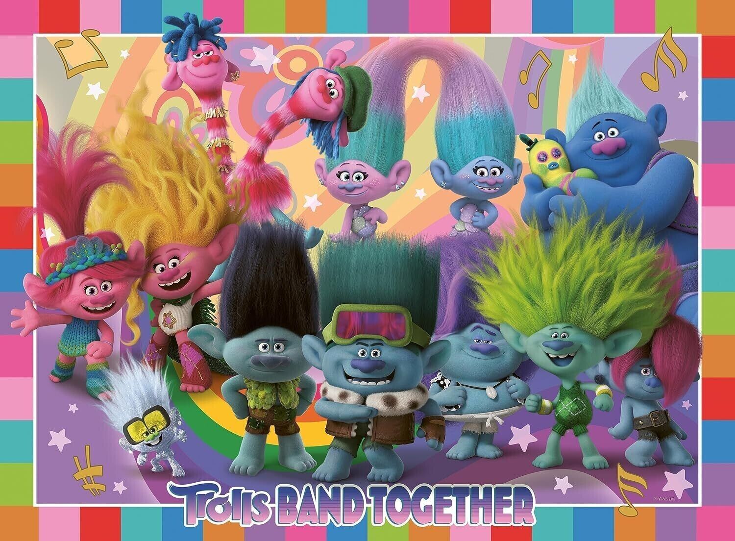 Trolls Band Together - 100 pcs XXL