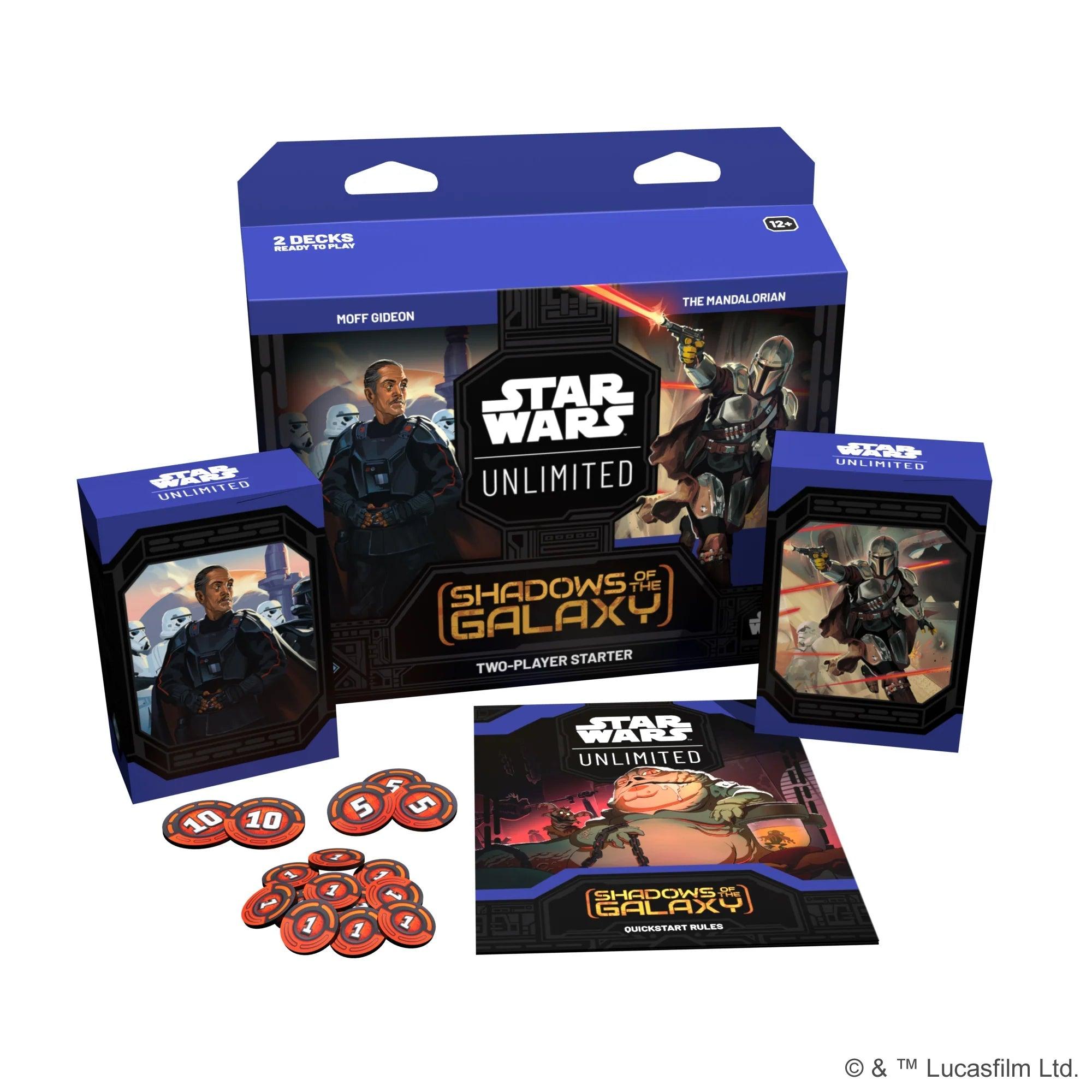 Star Wars : Unlimited - Shadows of the Galaxy - Two-player Starter (Ang) - La Ribouldingue