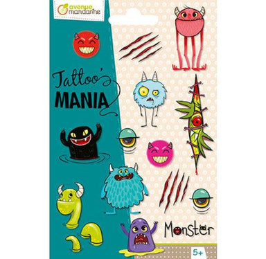 Tattoo Mania - Monstres - La Ribouldingue