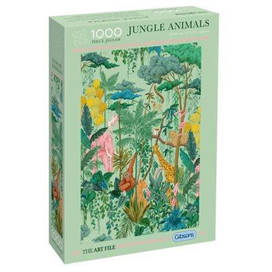 The Art File - Animaux de la jungle - 1000 mcx - La Ribouldingue