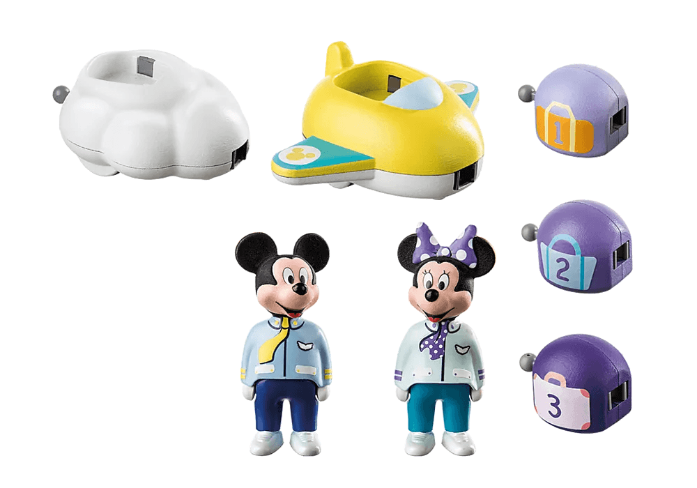 Train des nuages de Mickey et Minnie - Playmobil 1-2-3 et Disney - La Ribouldingue