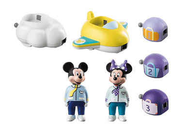 Train des nuages de Mickey et Minnie - Playmobil 1-2-3 et Disney - La Ribouldingue