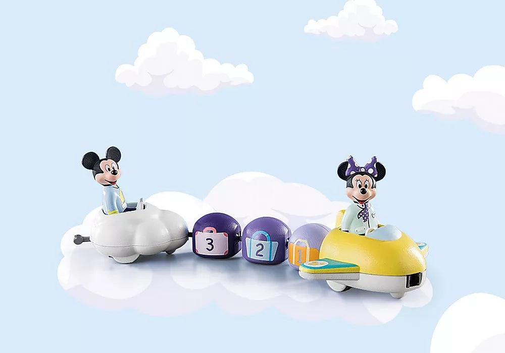 Train des nuages de Mickey et Minnie - Playmobil 1-2-3 et Disney - La Ribouldingue