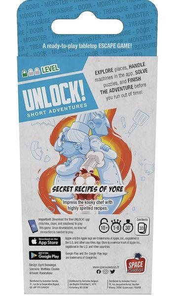 Unlock! - Short Adventure 1 - Secret Recipes of Yore (Ang) - La Ribouldingue