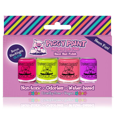 Vernis Piggy Paint - Coffret Mini Néon - La Ribouldingue