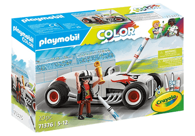 Voiture de course - Playmobil Color - La Ribouldingue