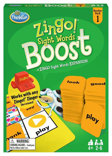 Zingo Boost Sight Words (Ext) (Ang) - La Ribouldingue