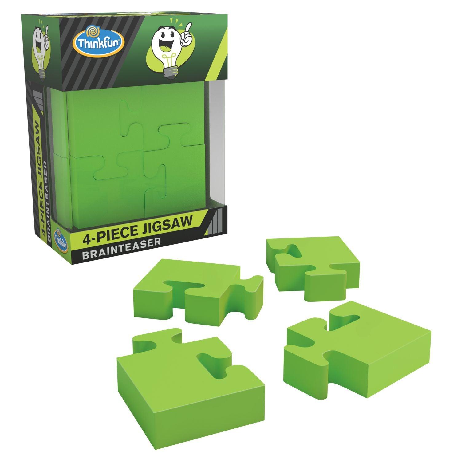 4-Piece Jigsaw - Pocket Brainteaser (Multi) - La Ribouldingue