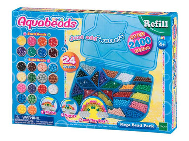 Aquabeads - Mega Recharge 2400 Perles - La Ribouldingue