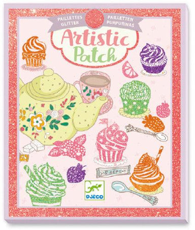 Artistic Patch glitter - Gourmandises - La Ribouldingue