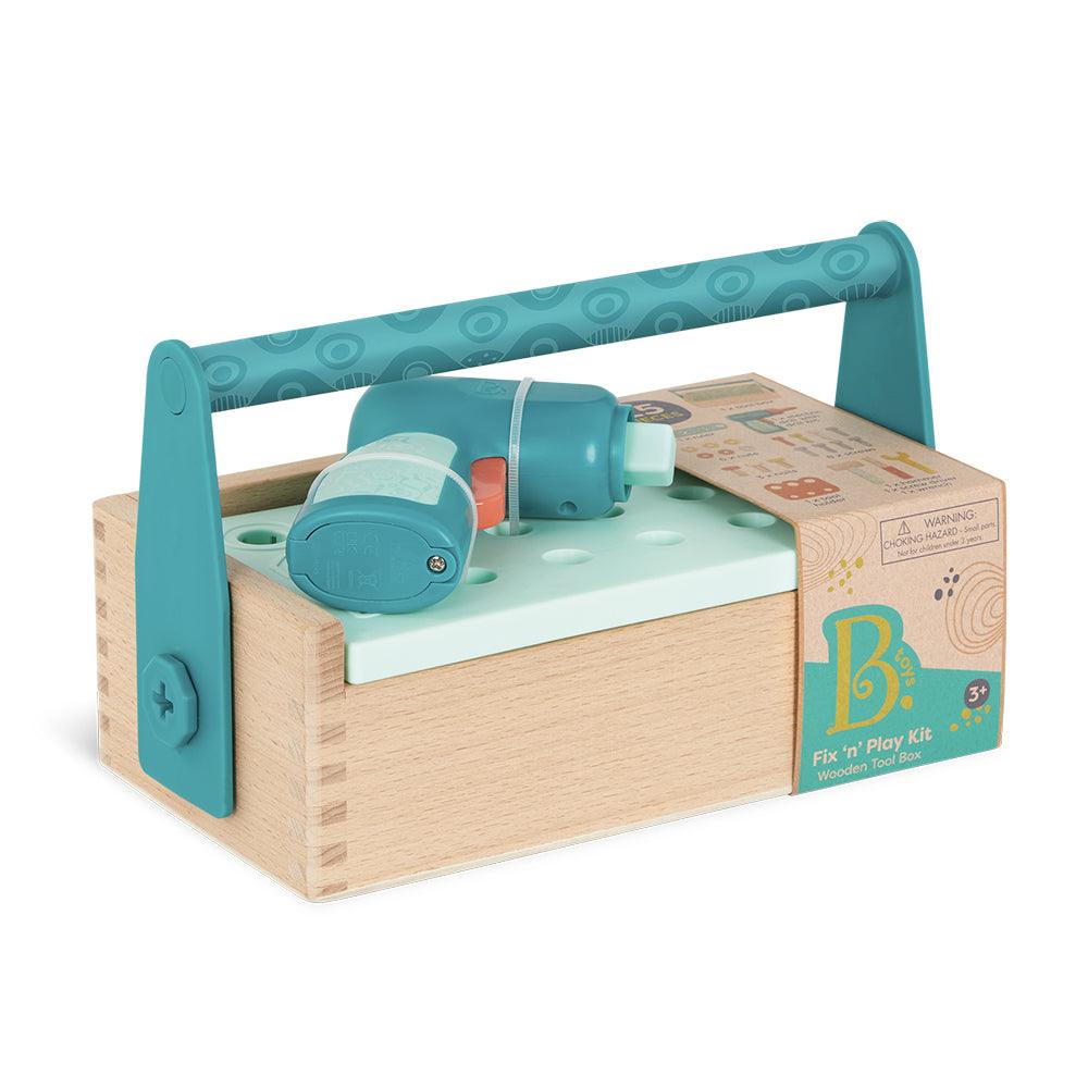 Boîte à outils en bois "Fix 'N' Play" - La Ribouldingue