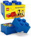 Brique de rangement Lego - Bleu - La Ribouldingue