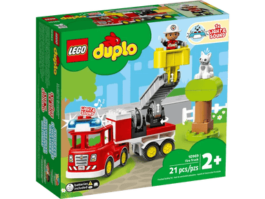 Camion de pompier - Duplo - La Ribouldingue