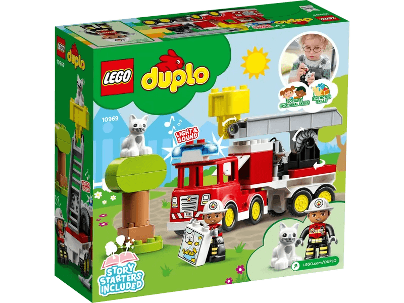 Camion de pompier - Duplo - La Ribouldingue