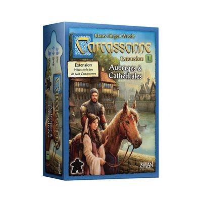 Carcassonne: #1 Auberges et Cathédrales (Ext) (Fr) - La Ribouldingue