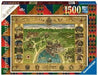 Carte de Hogwarts - Harry Potter - 1500 mcx - La Ribouldingue