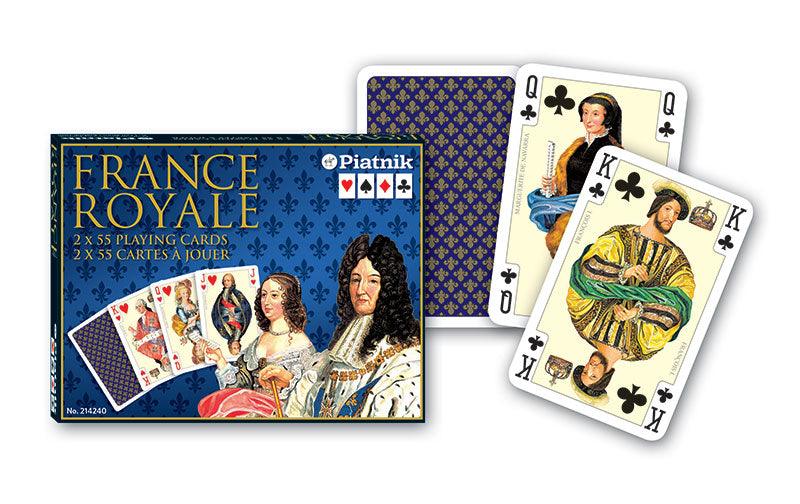 Cartes à Jouer - Jeu Double - France Royale - La Ribouldingue