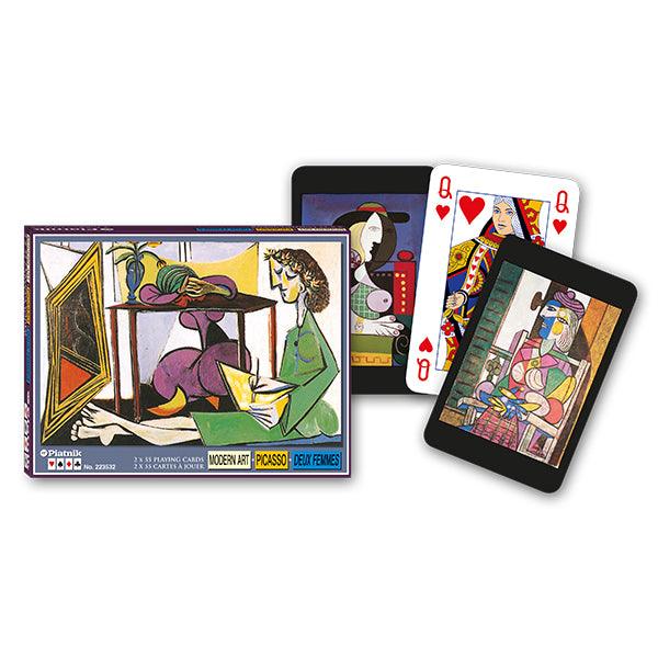 Cartes à Jouer - Jeu Double - Picasso 2 Femmes - La Ribouldingue