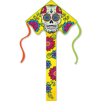 Cerf-Volant 46" - Easy Flyer Kite Large - Sugar Skull - La Ribouldingue