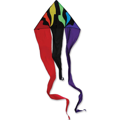 Cerf-Volant 56" - Flo-Tail Delta Kite - Rainbow - La Ribouldingue