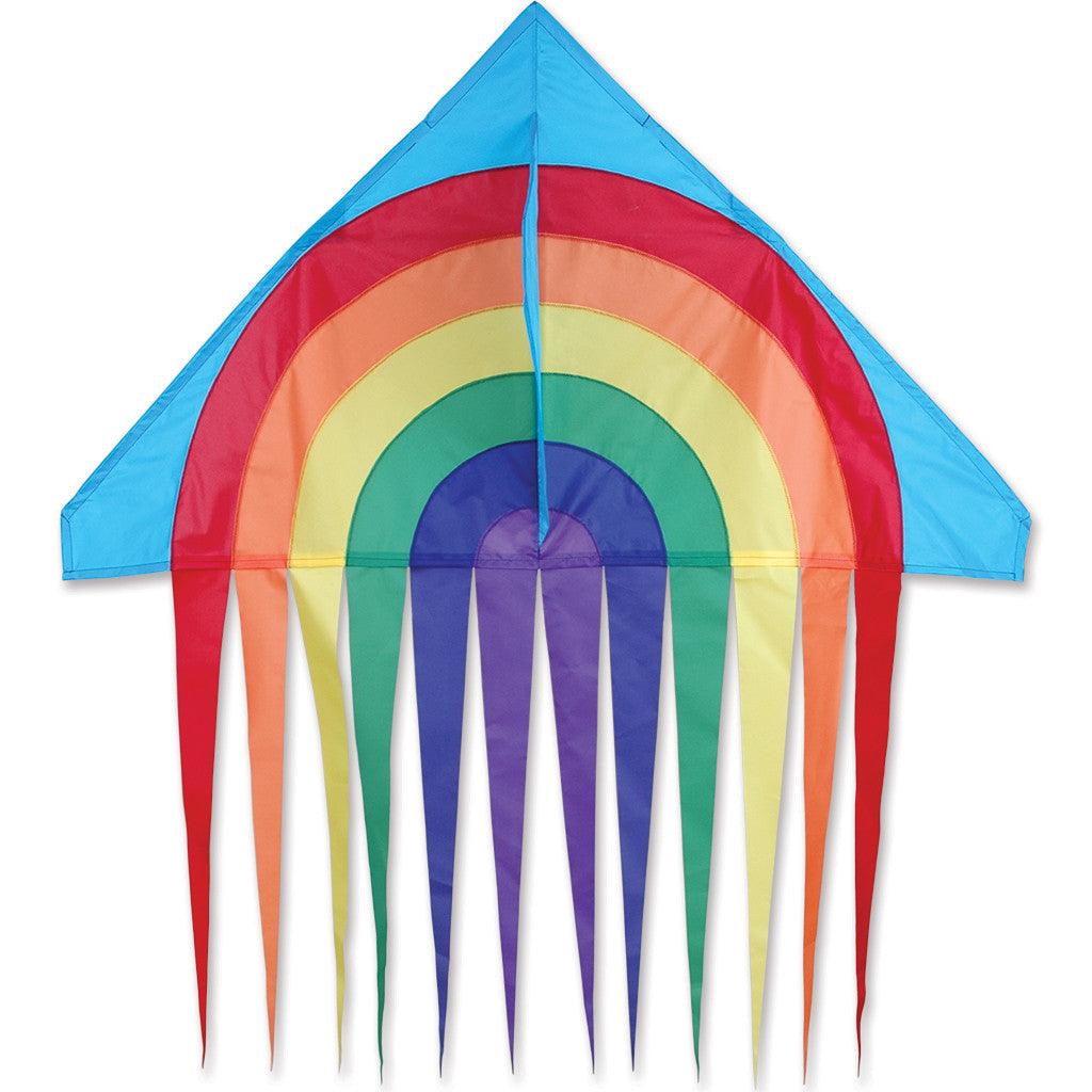 Cerf-Volant 56" - Stream Delta Kite - Rainbow - La Ribouldingue