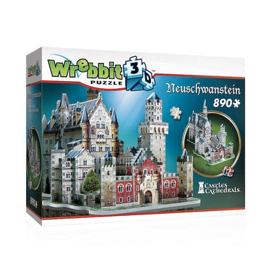 Château de Neuschwanstein - 890 mcx 3D - La Ribouldingue