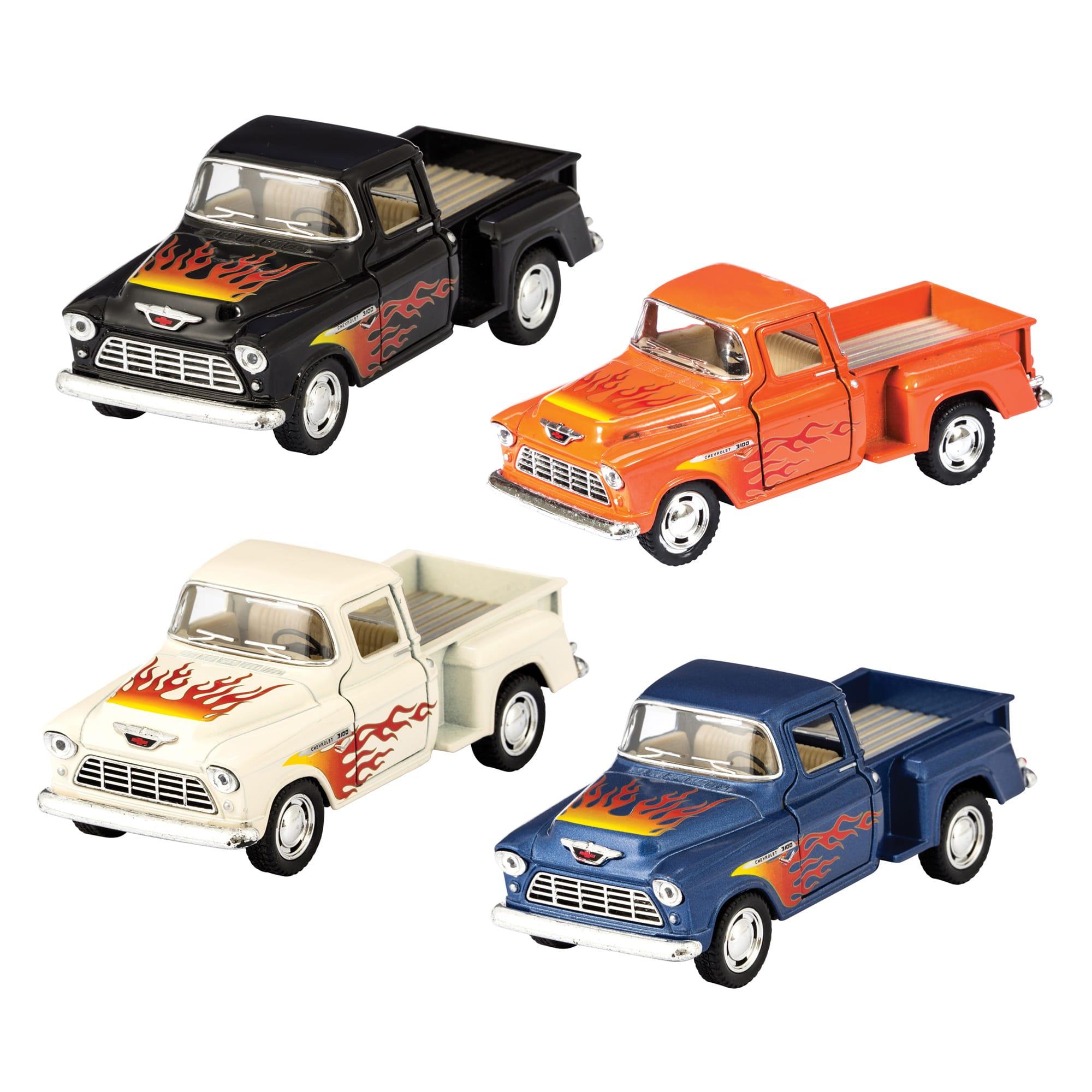 Chevy Pick-up Flames Assorties - La Ribouldingue