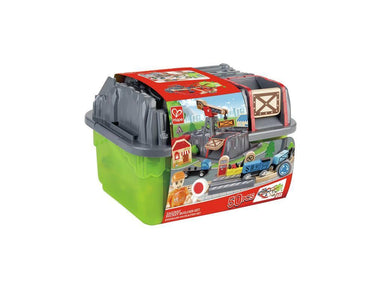 Coffret de train 2 en 1 construis ta ville - La Ribouldingue