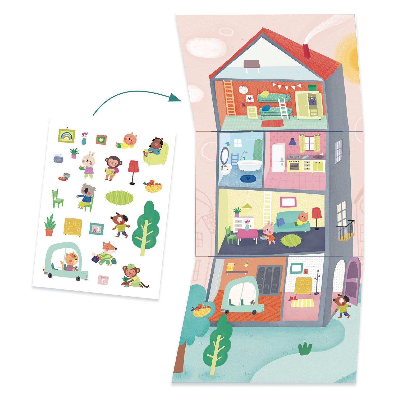 Coffret multi-activités - Les animaux et leurs maisons - La Ribouldingue